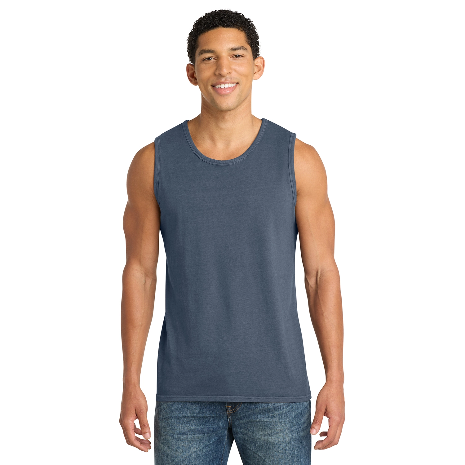 Port & Co Decorated Beach Wash Garment-Dyed Tank Top 5