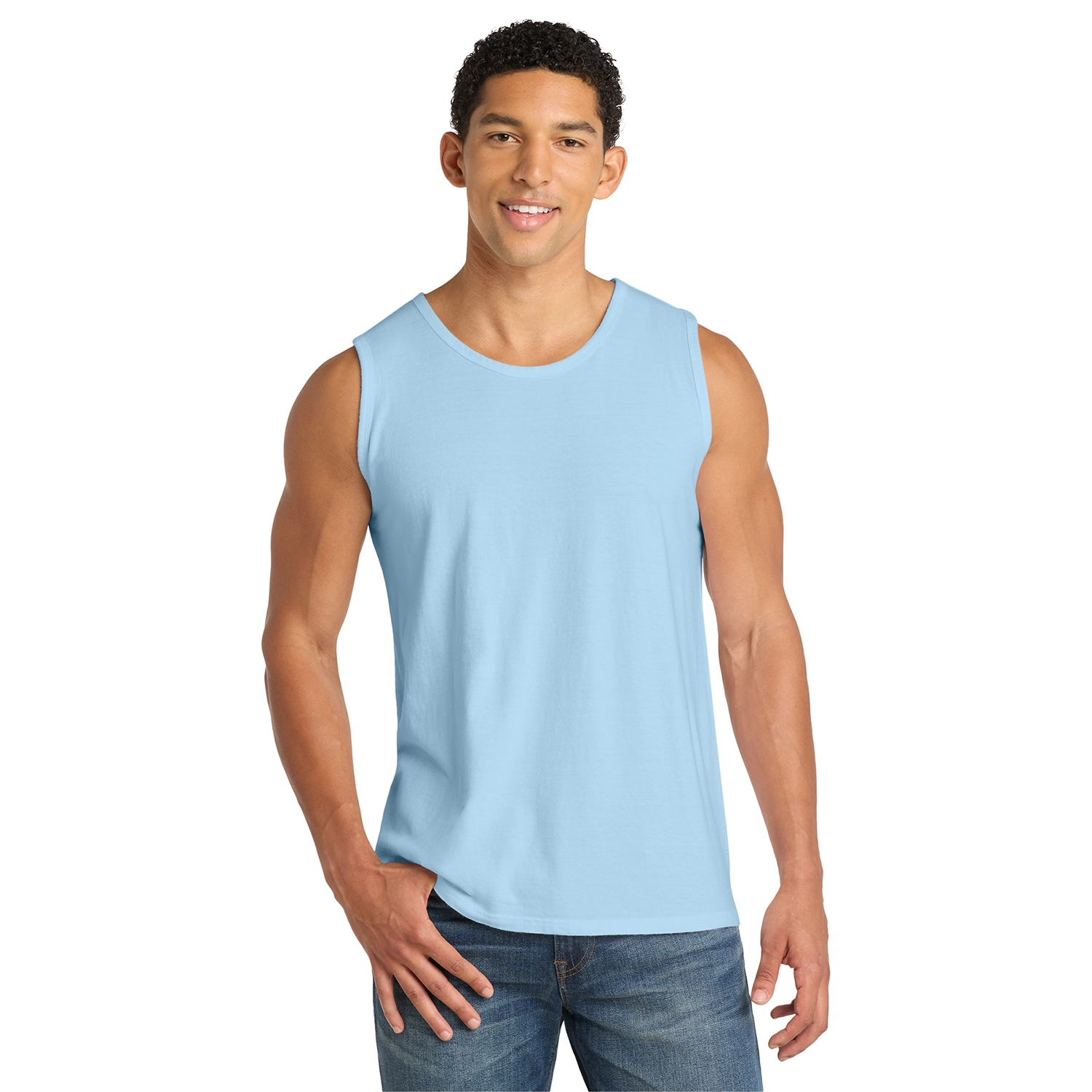 Port & Co Decorated Beach Wash Garment-Dyed Tank Top 6