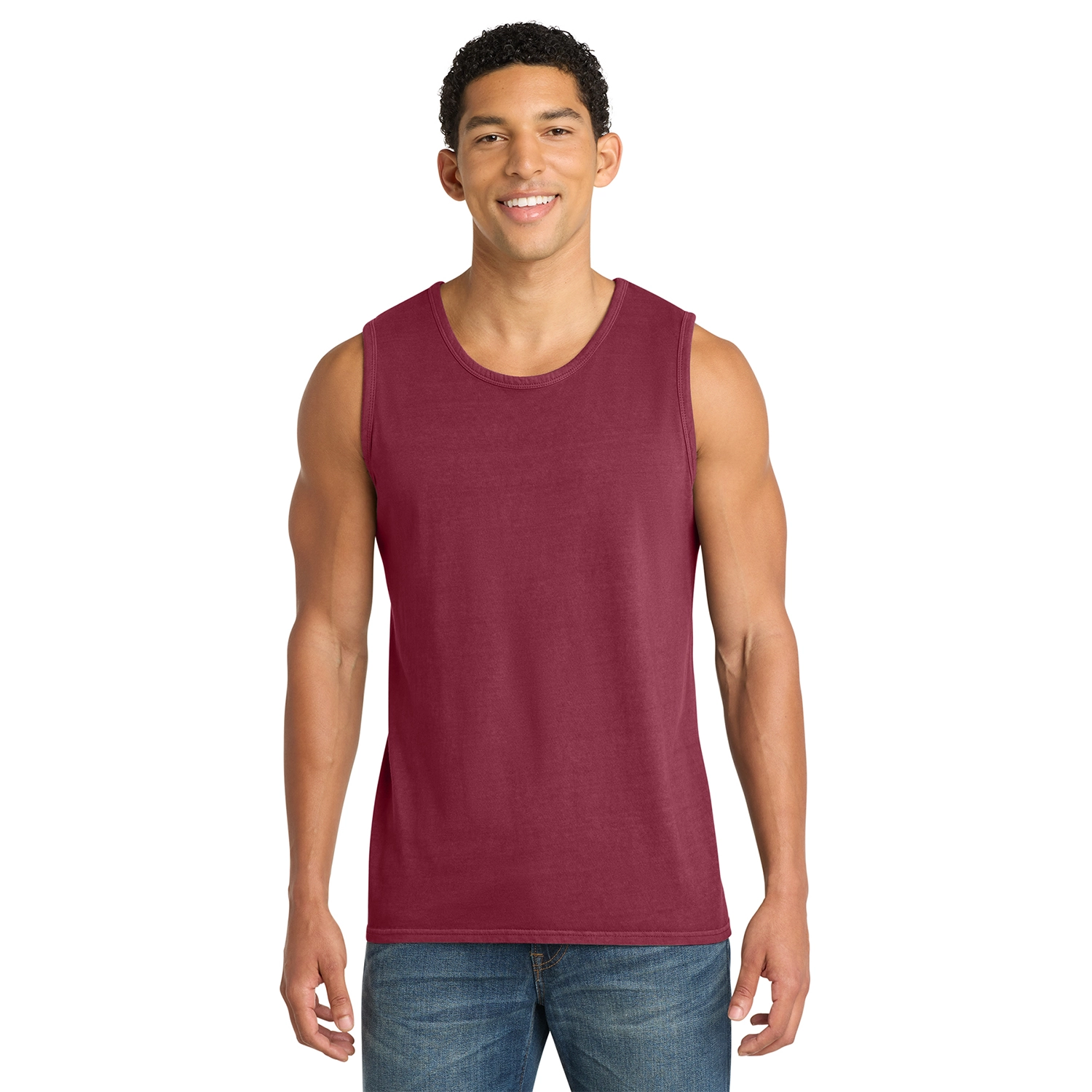 Port & Co Decorated Beach Wash Garment-Dyed Tank Top 7