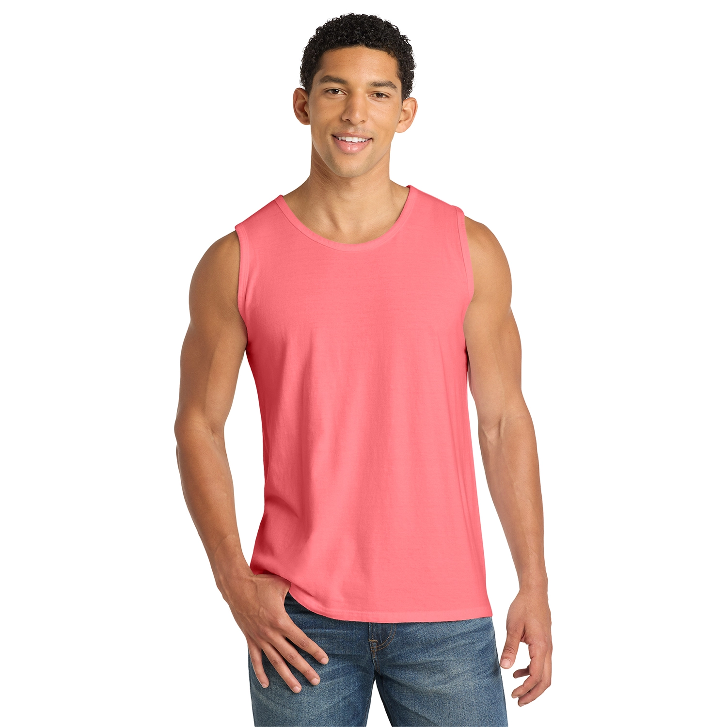 Port & Co Decorated Beach Wash Garment-Dyed Tank Top 8