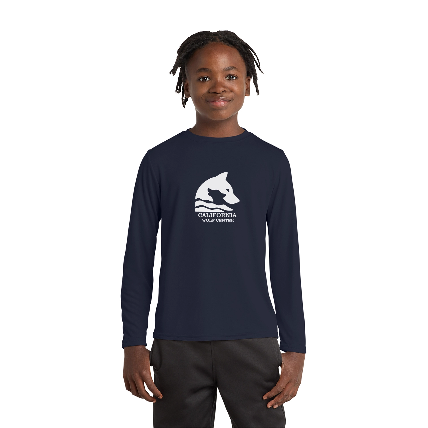 Port & Co Decorated Youth Long Sleeve Performance Tee