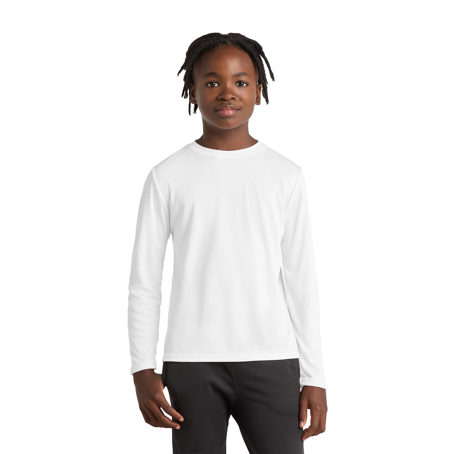 Port & Co Decorated Youth Long Sleeve Performance Tee 6