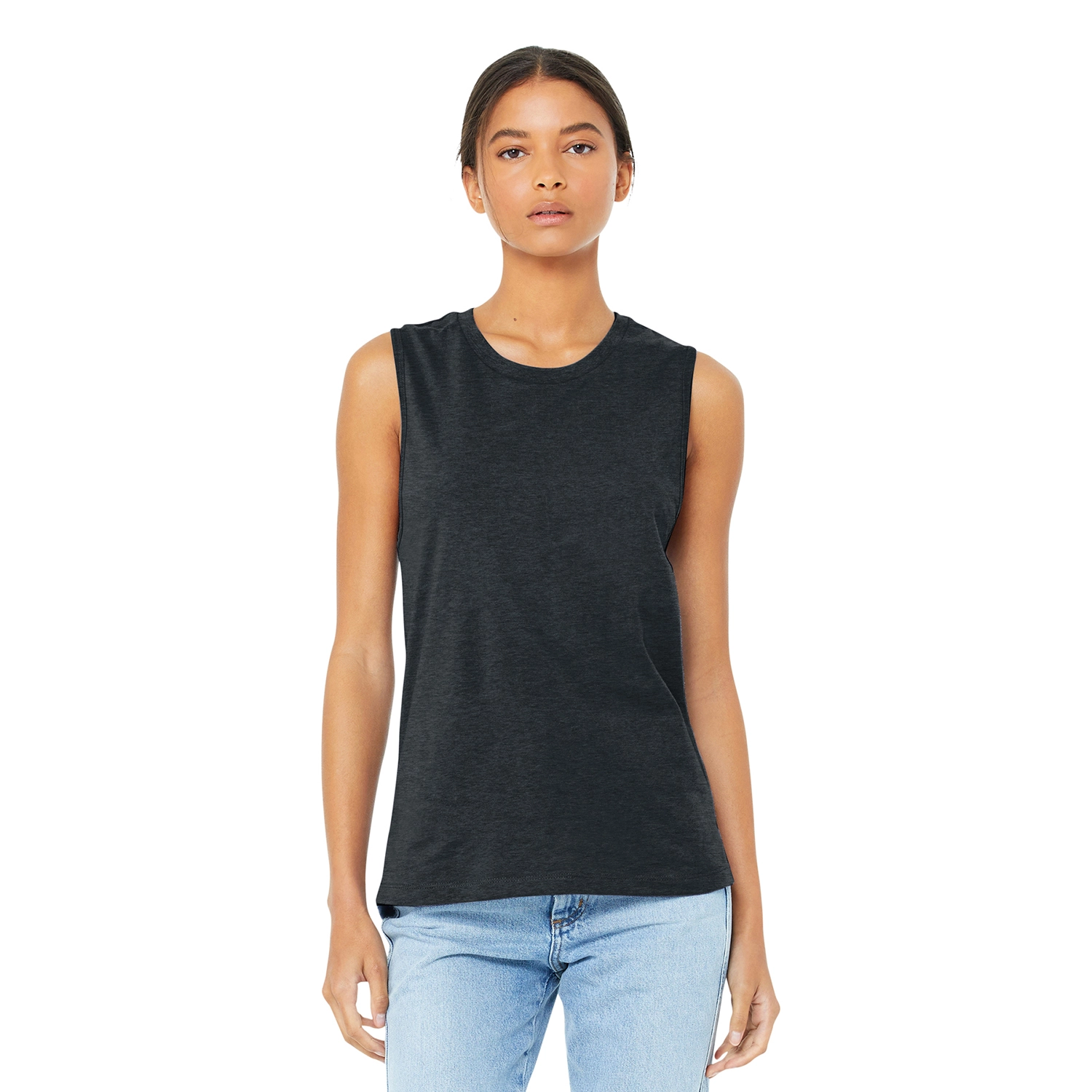 BELLA+CANVAS Decorated Women’s Jersey Muscle Tank 4