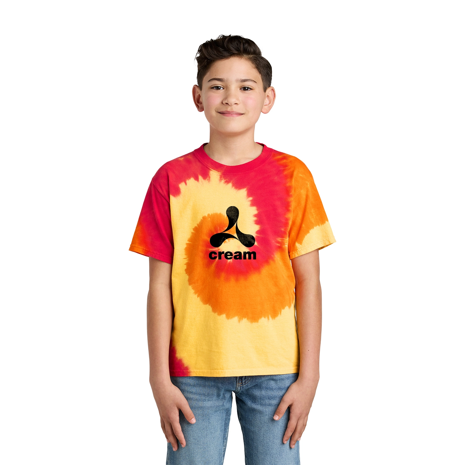 Port & Co Youth Tie-Dye Tee