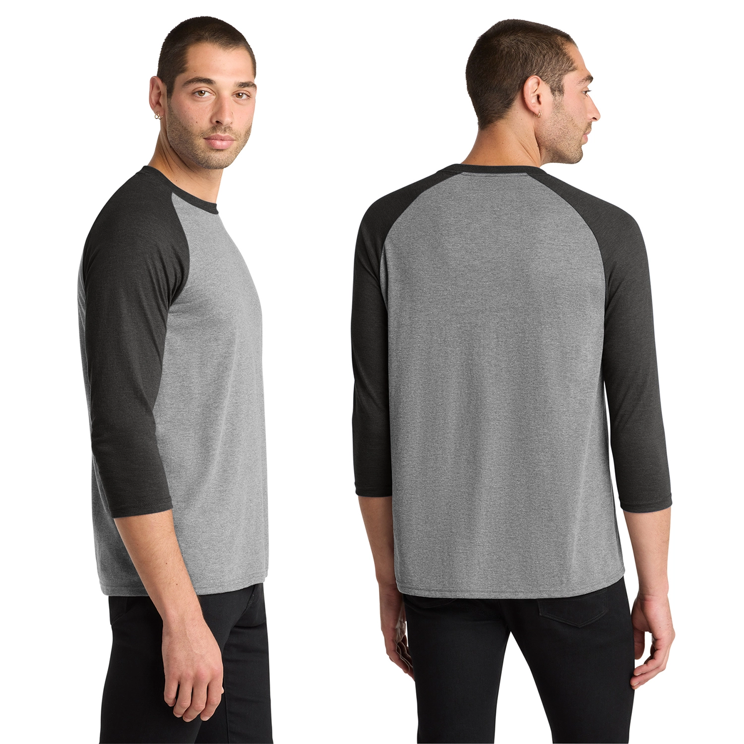 District Decorated Perfect Tri® 3/4-Sleeve Raglan 2