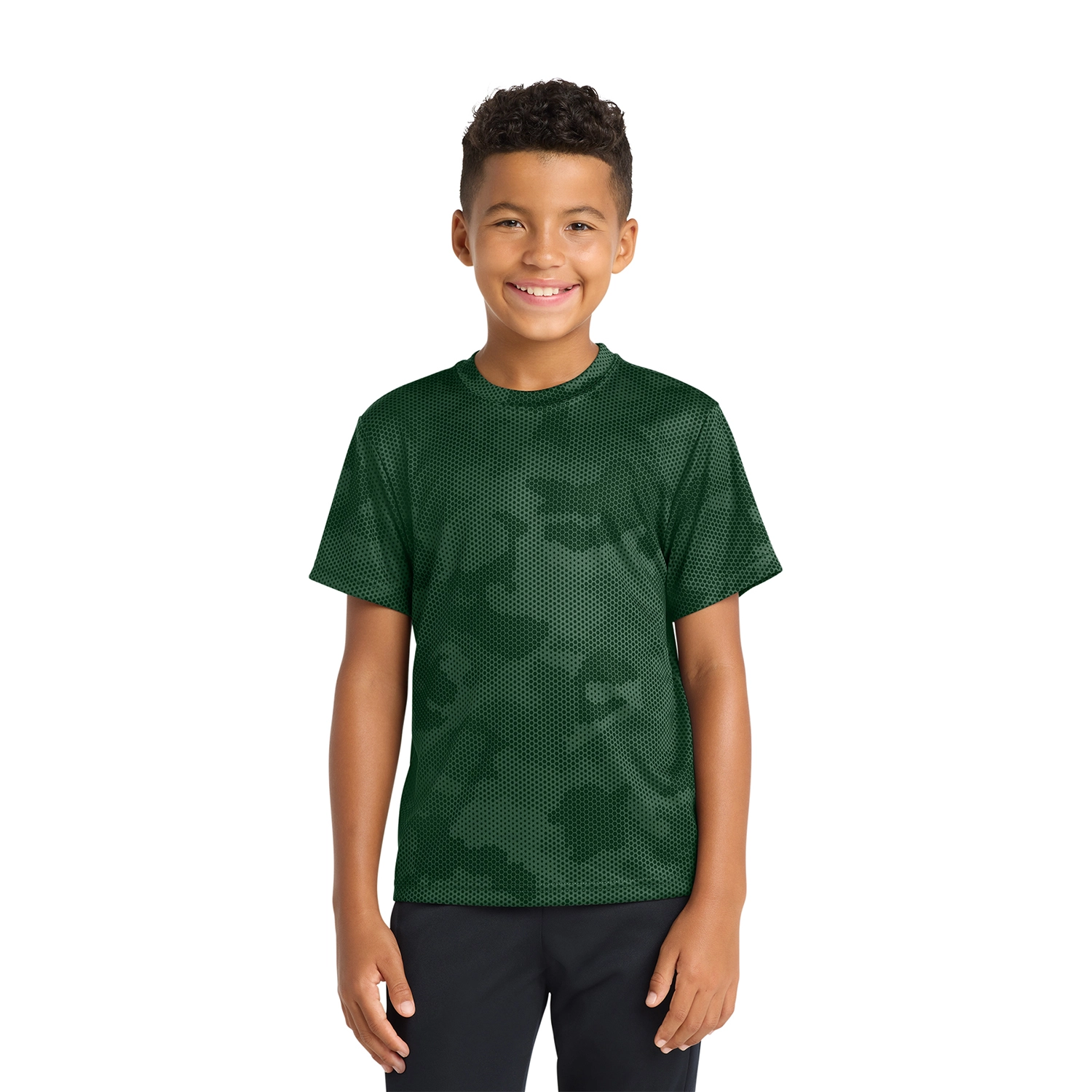 Sport-Tek Decorated Youth CamoHex Tee 3