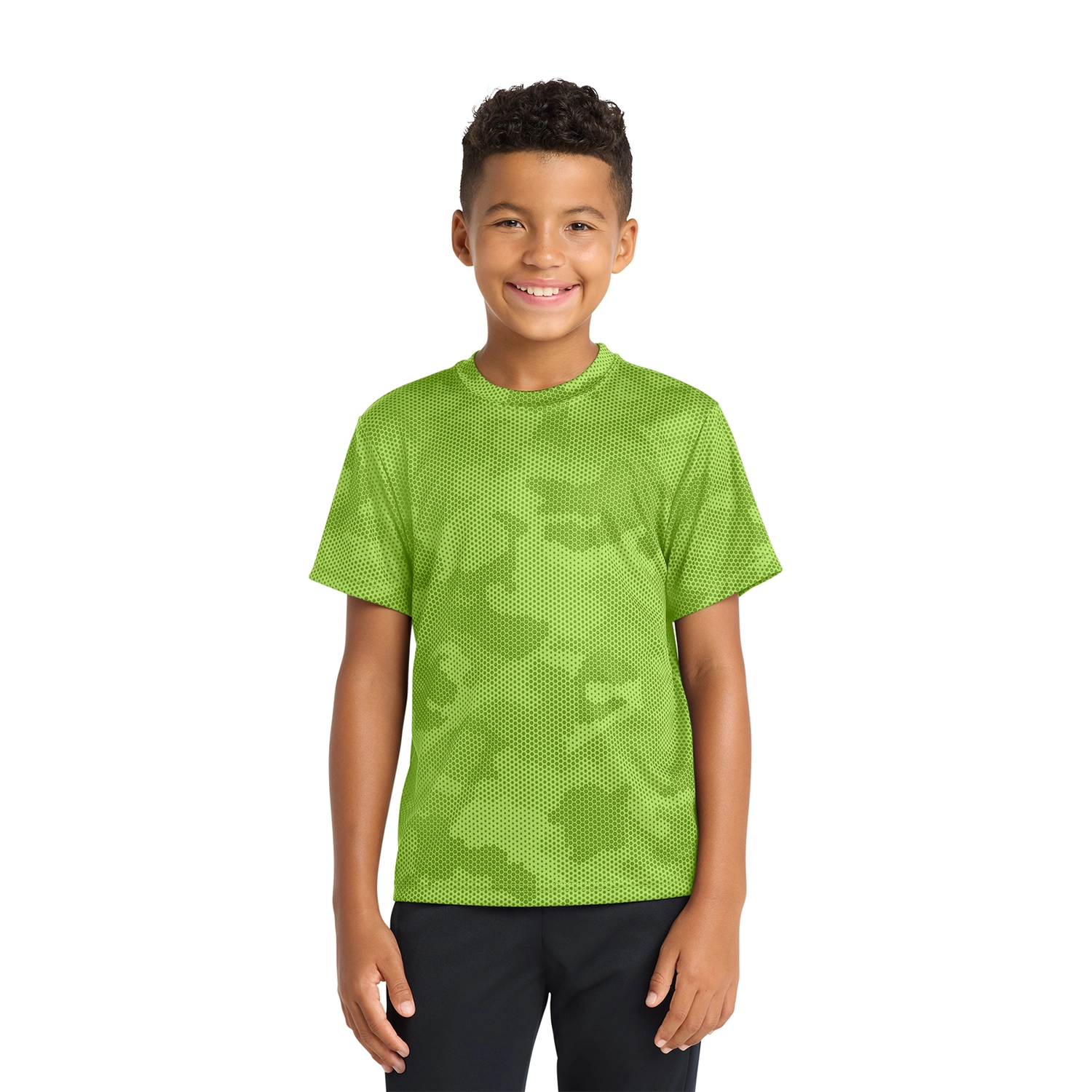 Sport-Tek Decorated Youth CamoHex Tee 5