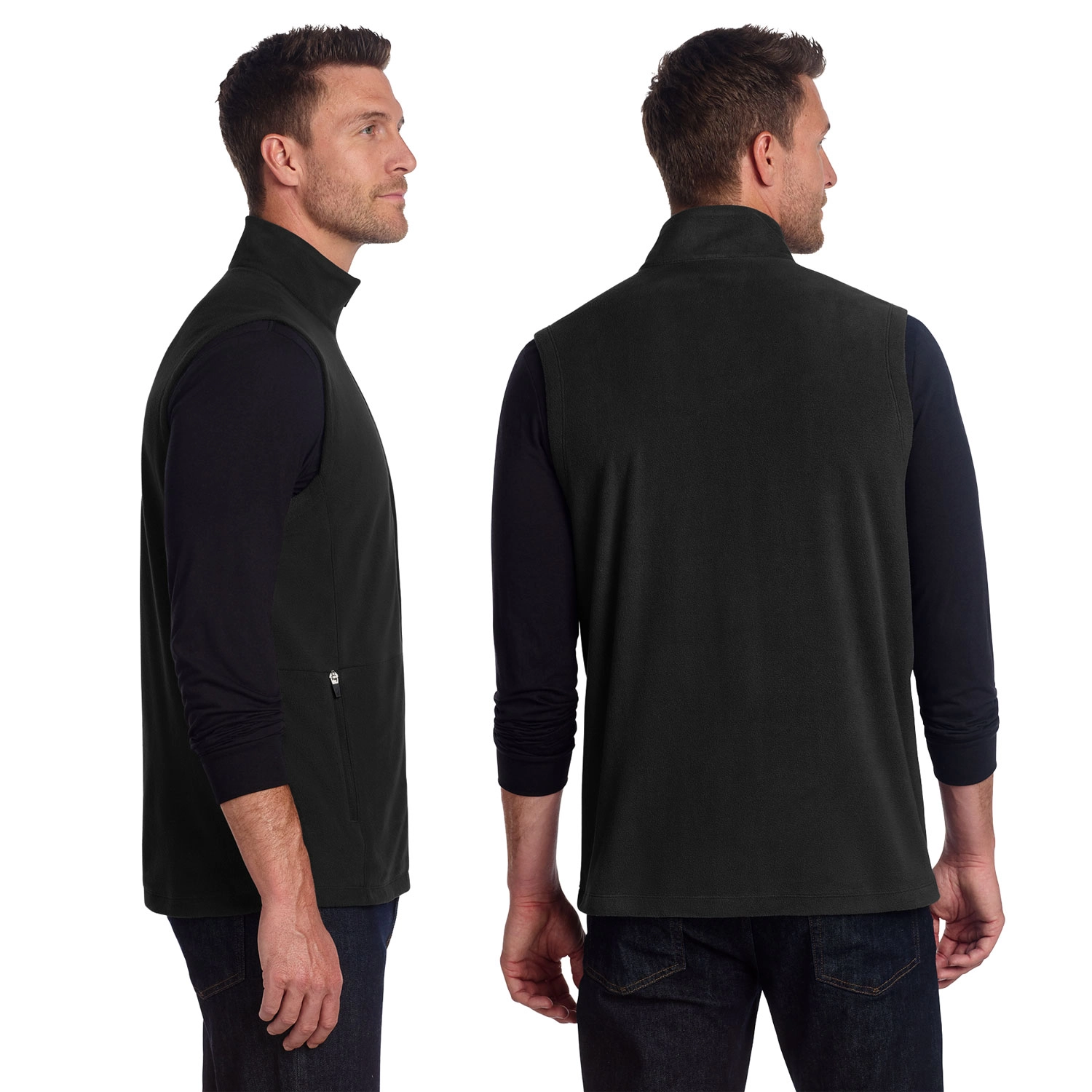 Port Authority Accord Embroidered Microfleece Vest 2