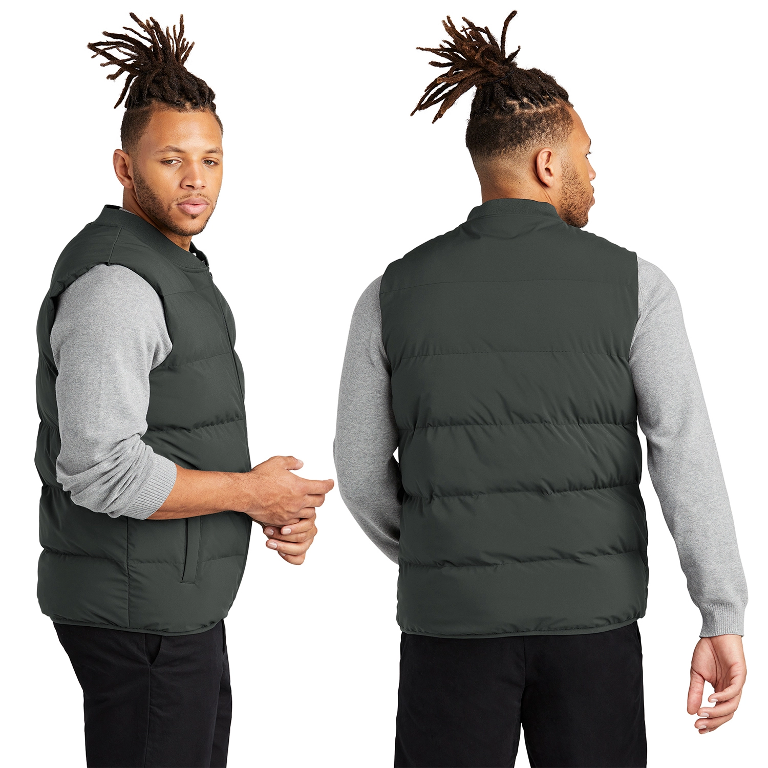 Mercer+Mettle Puffy Embroidered Vest 2