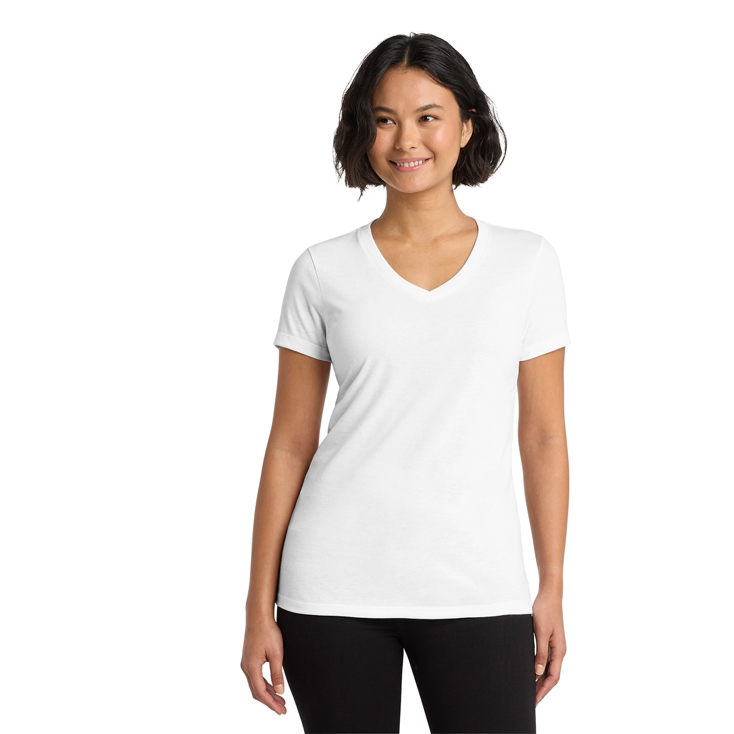 Allmade Decorated Women’s Tri-Blend V-Neck Tee 4