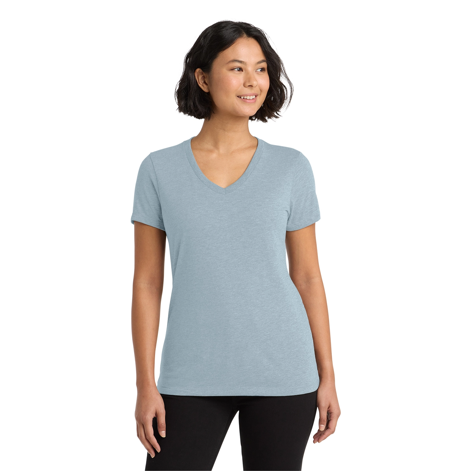 Allmade Decorated Women’s Tri-Blend V-Neck Tee 10