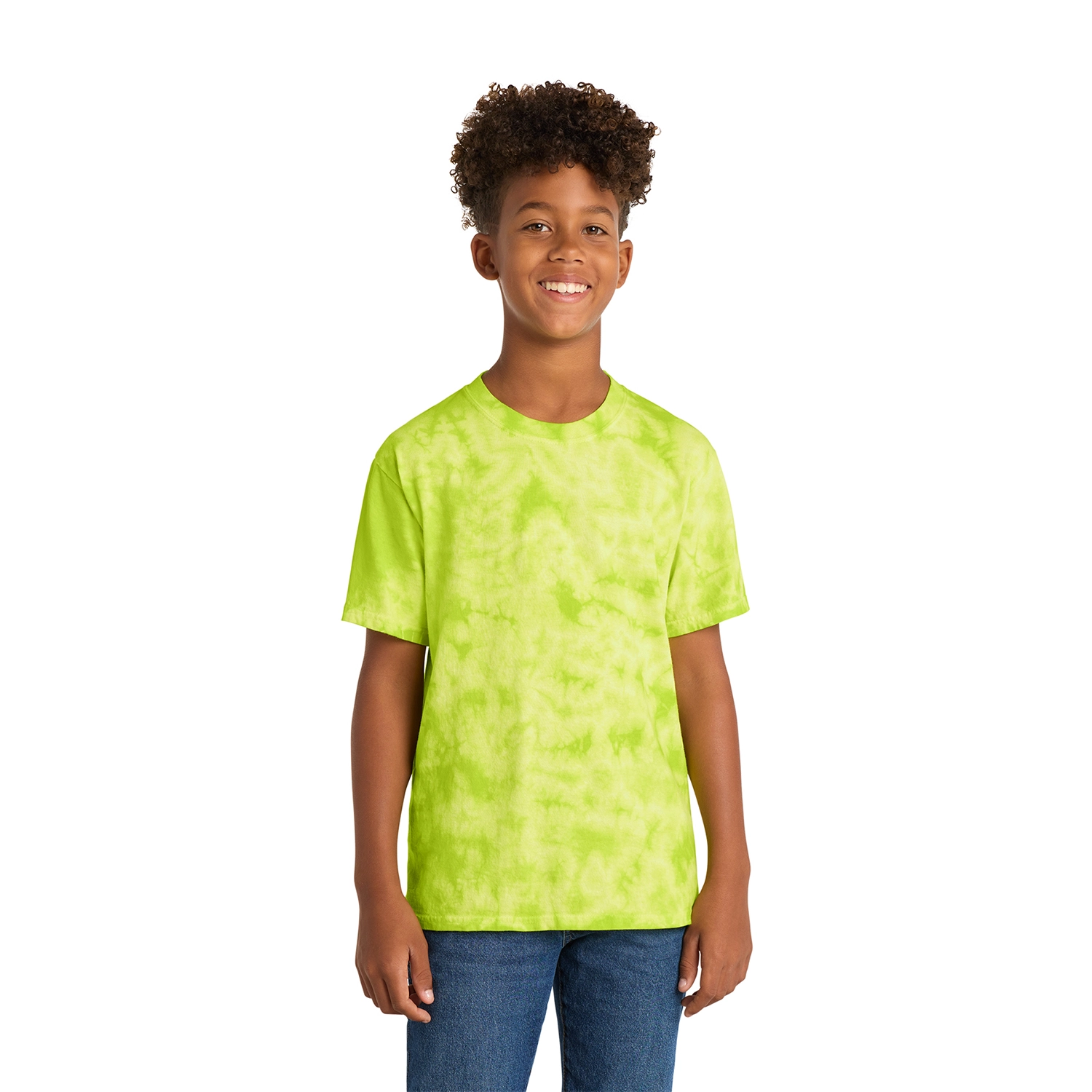 Port & Co Decorated Youth Crystal Tie-Dye Tee 6