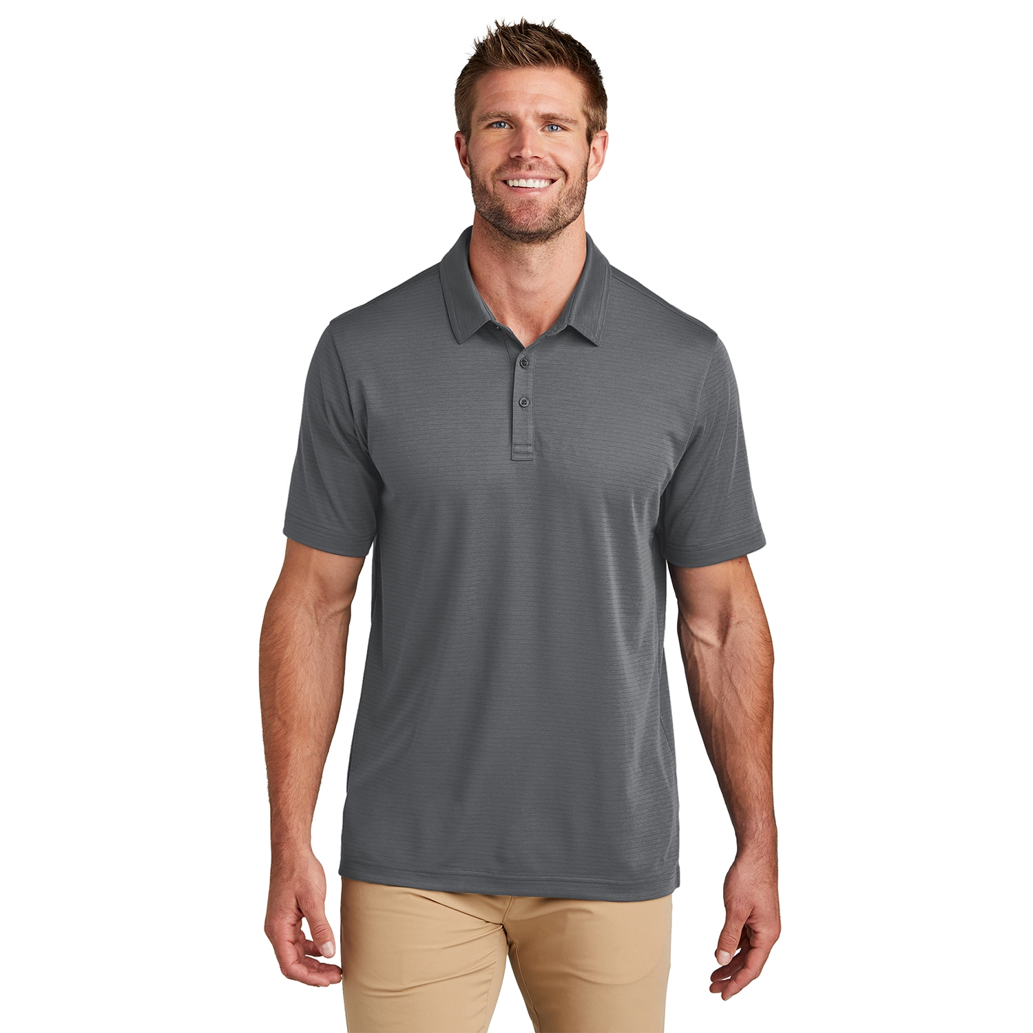 TravisMathew Bayfront Solid Embroidered Polo 3