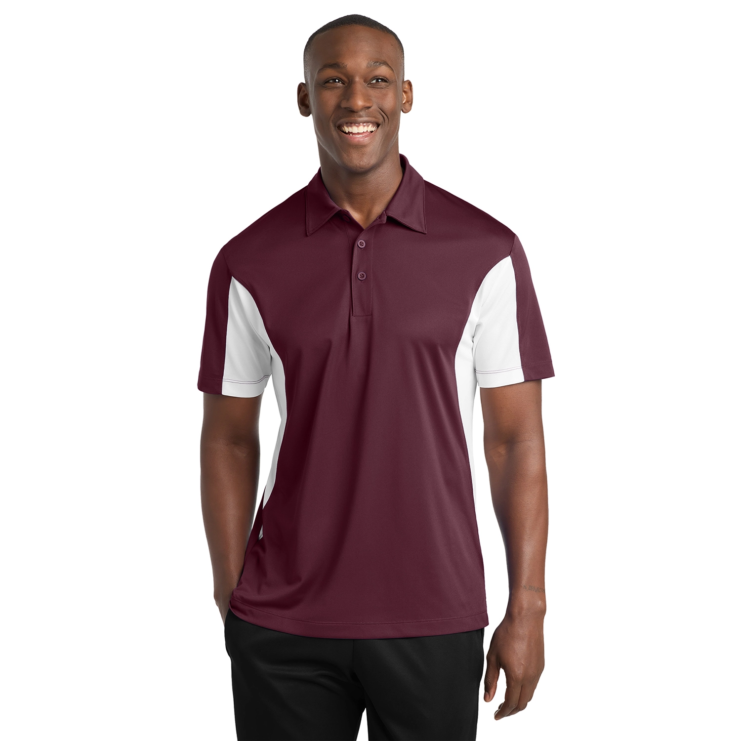Sport-Tek Side Blocked Micropique Sport-Wick Polo 5