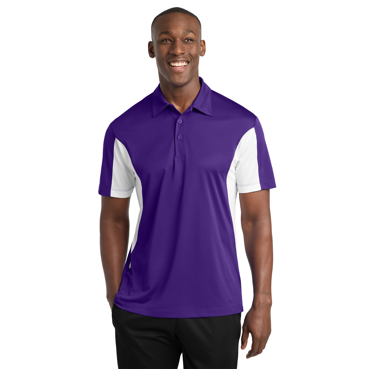 Sport-Tek Side Blocked Micropique Sport-Wick Polo 4