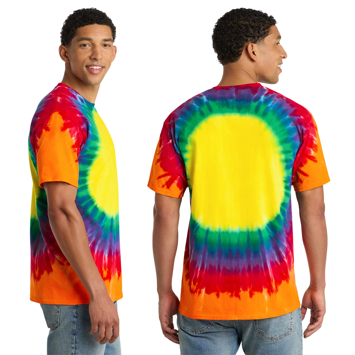 Port & Co Window Tie-Dye Decorated Tee 2