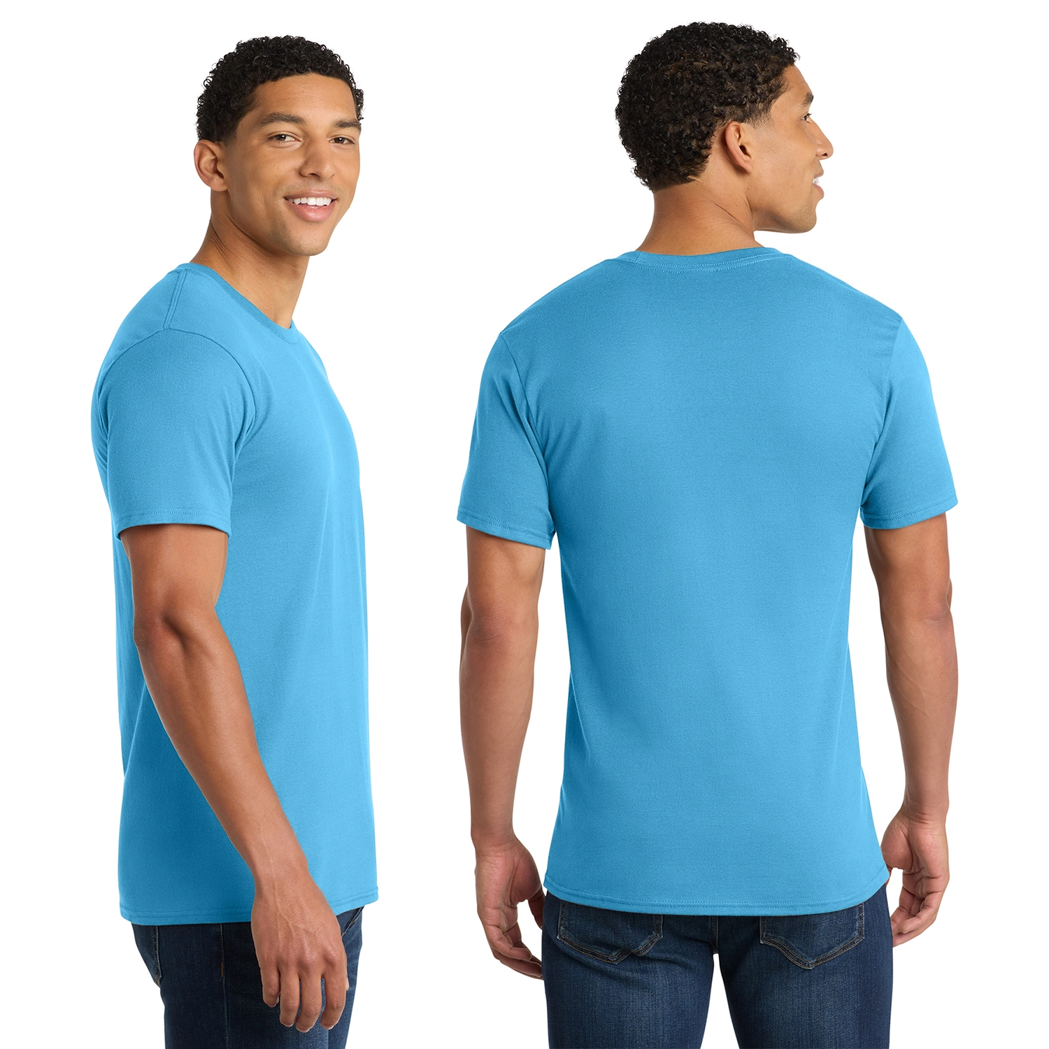 Port & Co Decorated Ring Spun Cotton Tee 2