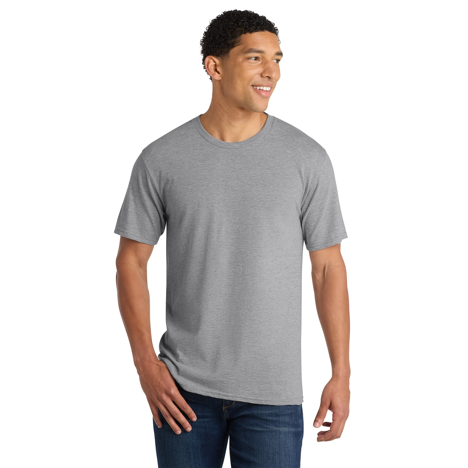 Port & Co Decorated Ring Spun Cotton Tee 3