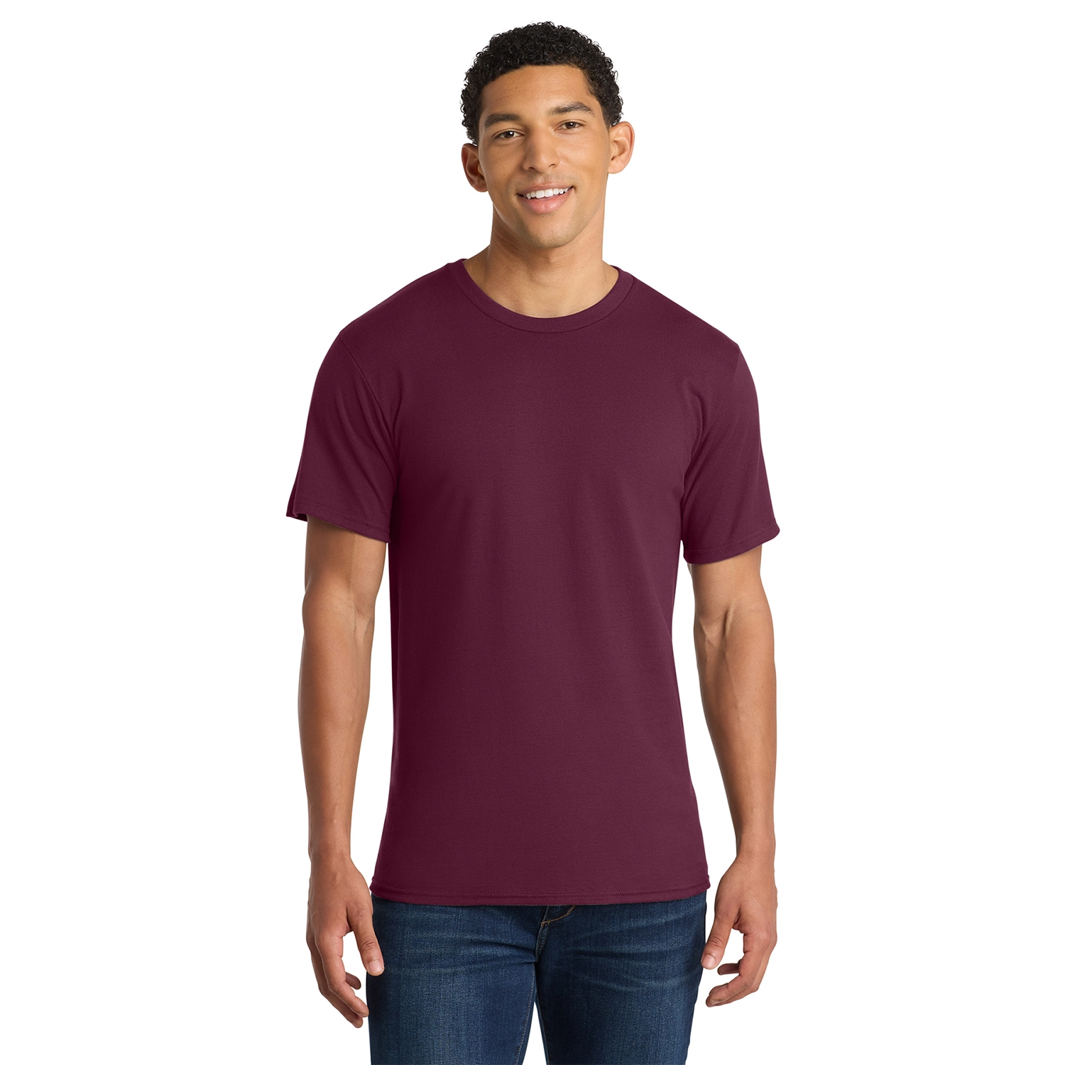 Port & Co Decorated Ring Spun Cotton Tee 5