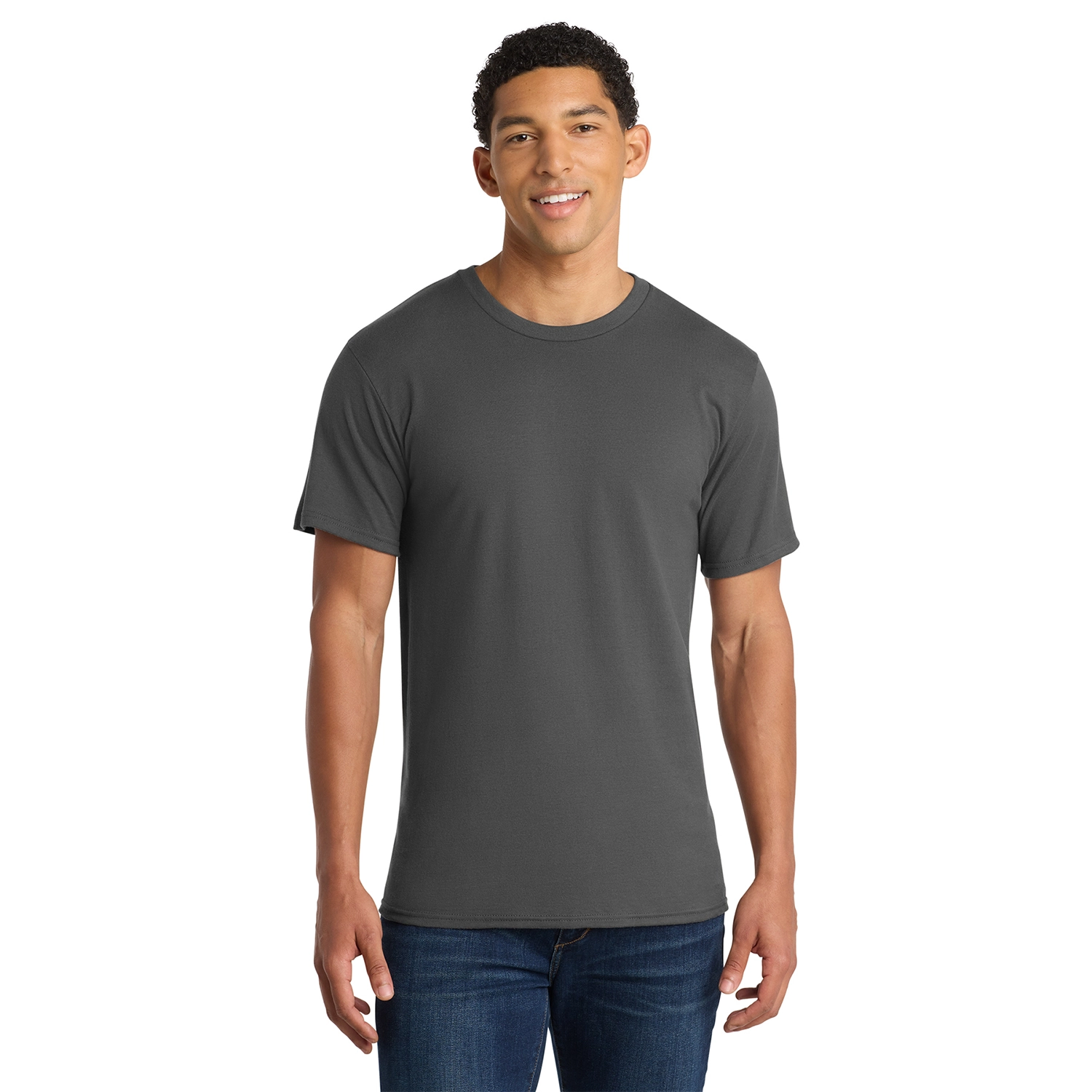 Port & Co Decorated Ring Spun Cotton Tee 6