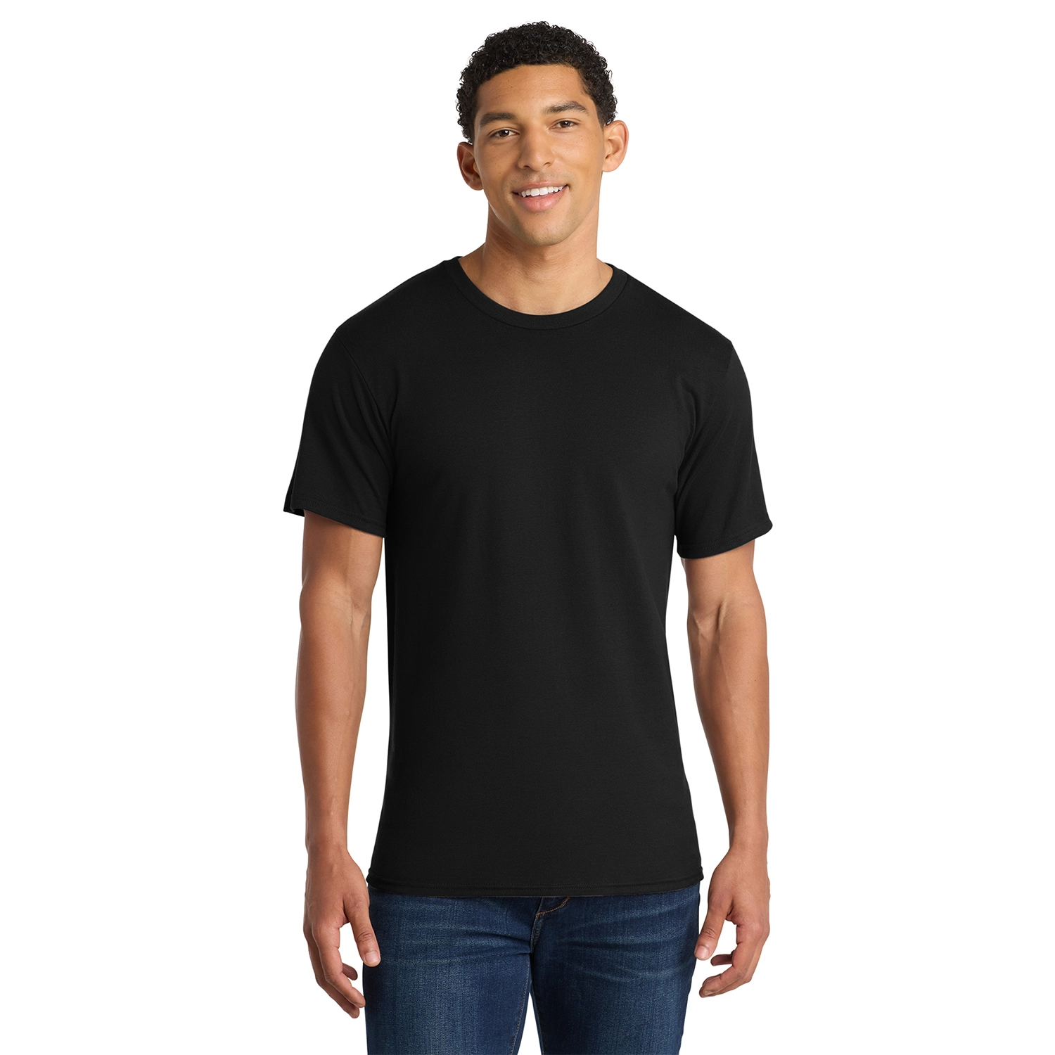 Port & Co Decorated Ring Spun Cotton Tee 8