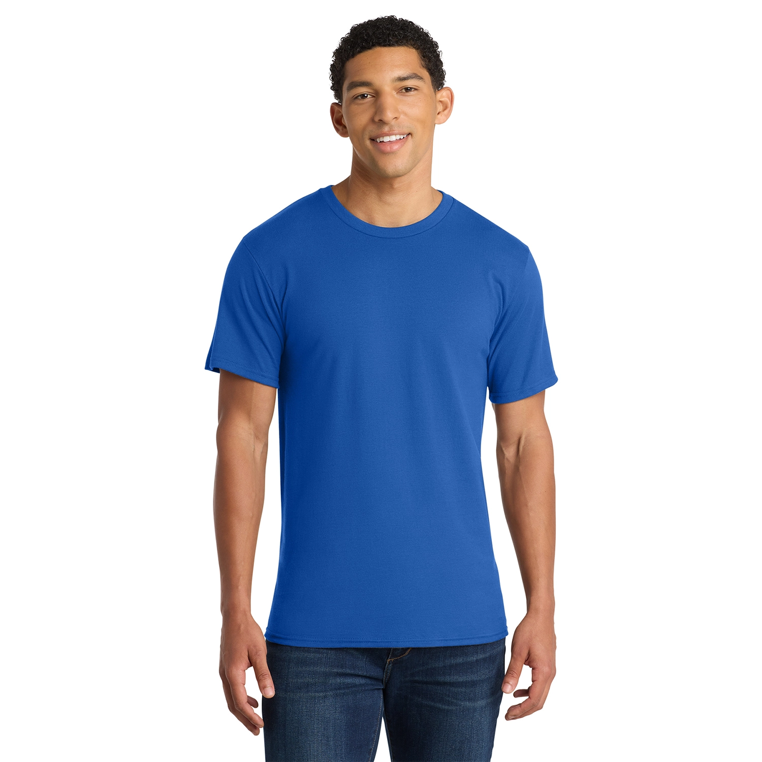 Port & Co Decorated Ring Spun Cotton Tee 11