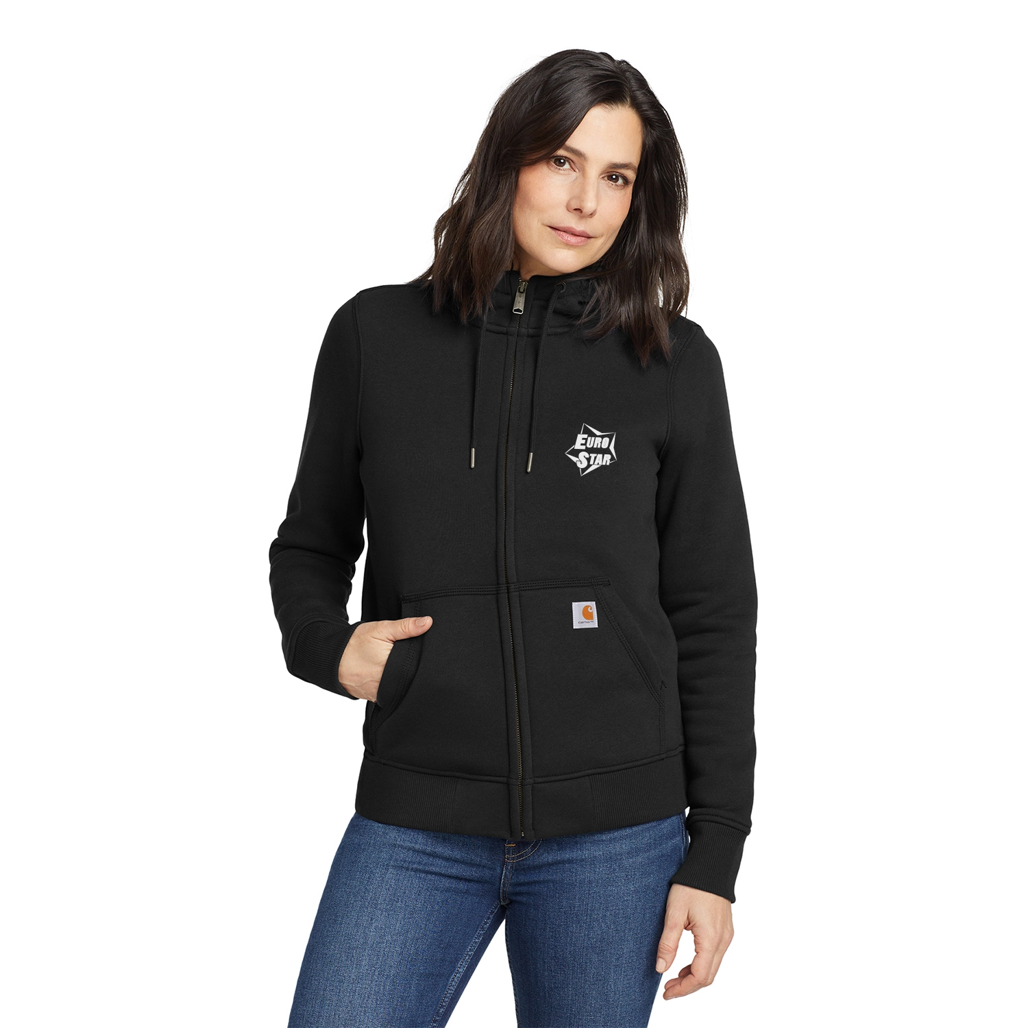 Carhartt Women’s Clarksburg Full-Zip Embroidered Hoodie