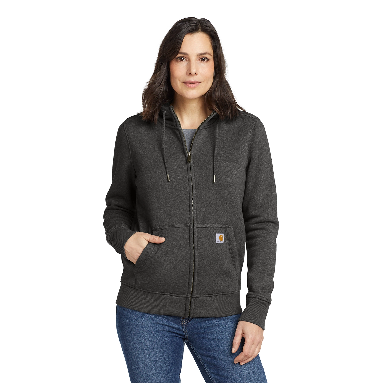 Carhartt Women’s Clarksburg Full-Zip Embroidered Hoodie 3