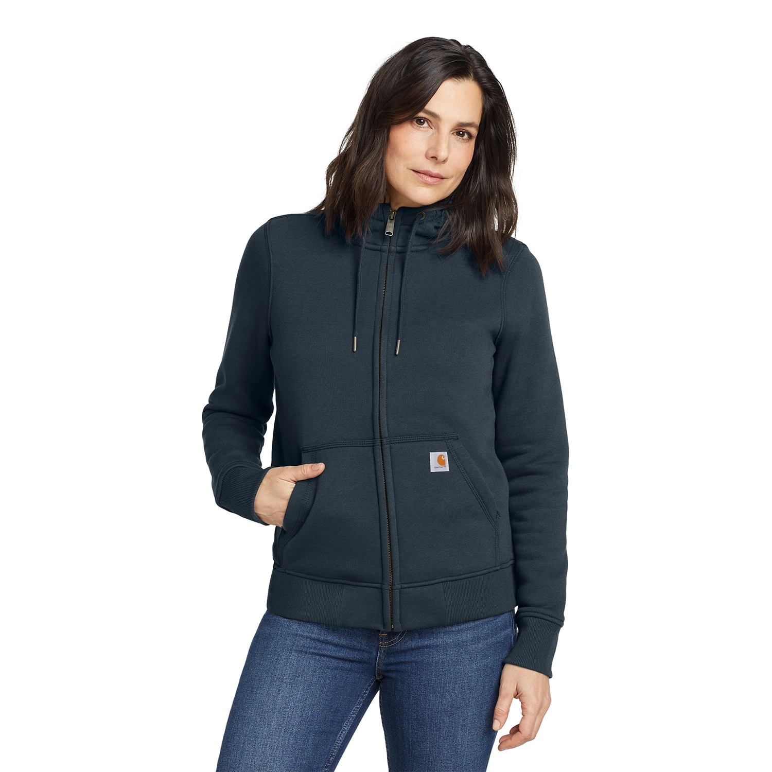 Carhartt Women’s Clarksburg Full-Zip Embroidered Hoodie 4