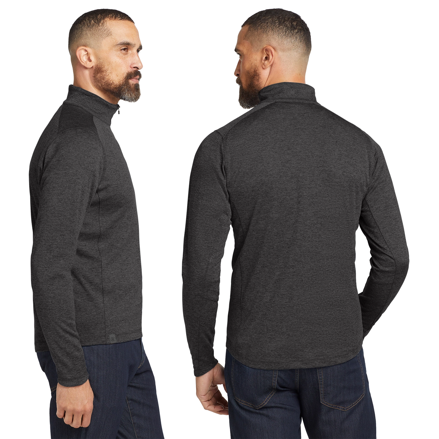 OGIO Embroidered Pixel 1/4-Zip 2