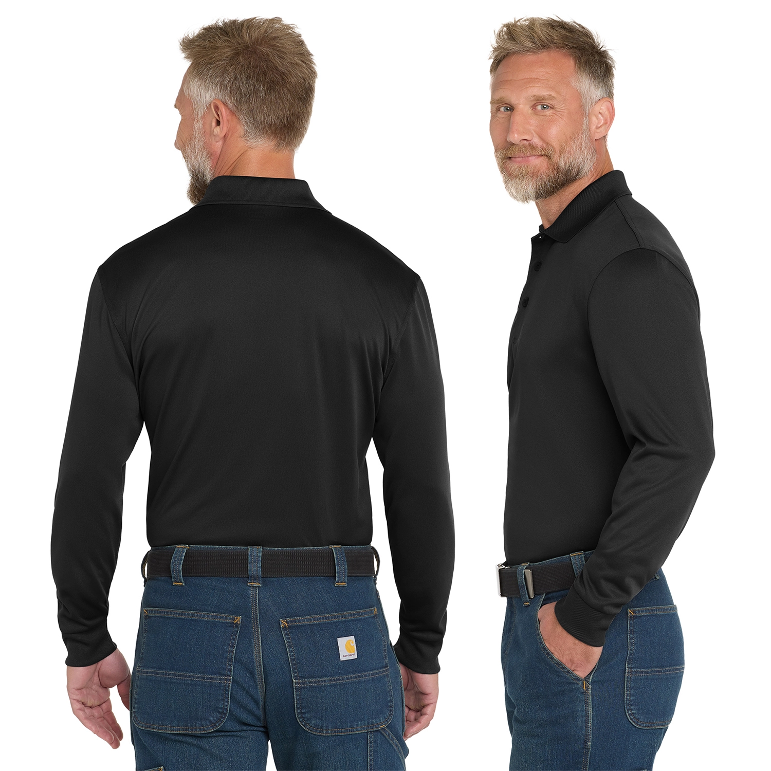 CornerStone Embroidered Select Snag-Proof Long Sleeve Polo