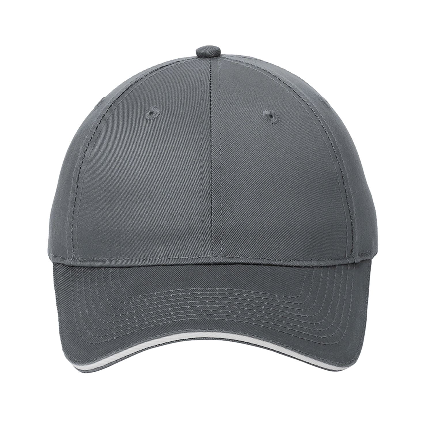 Port & Co Decorated Unstructured Sandwich Bill Cap 3