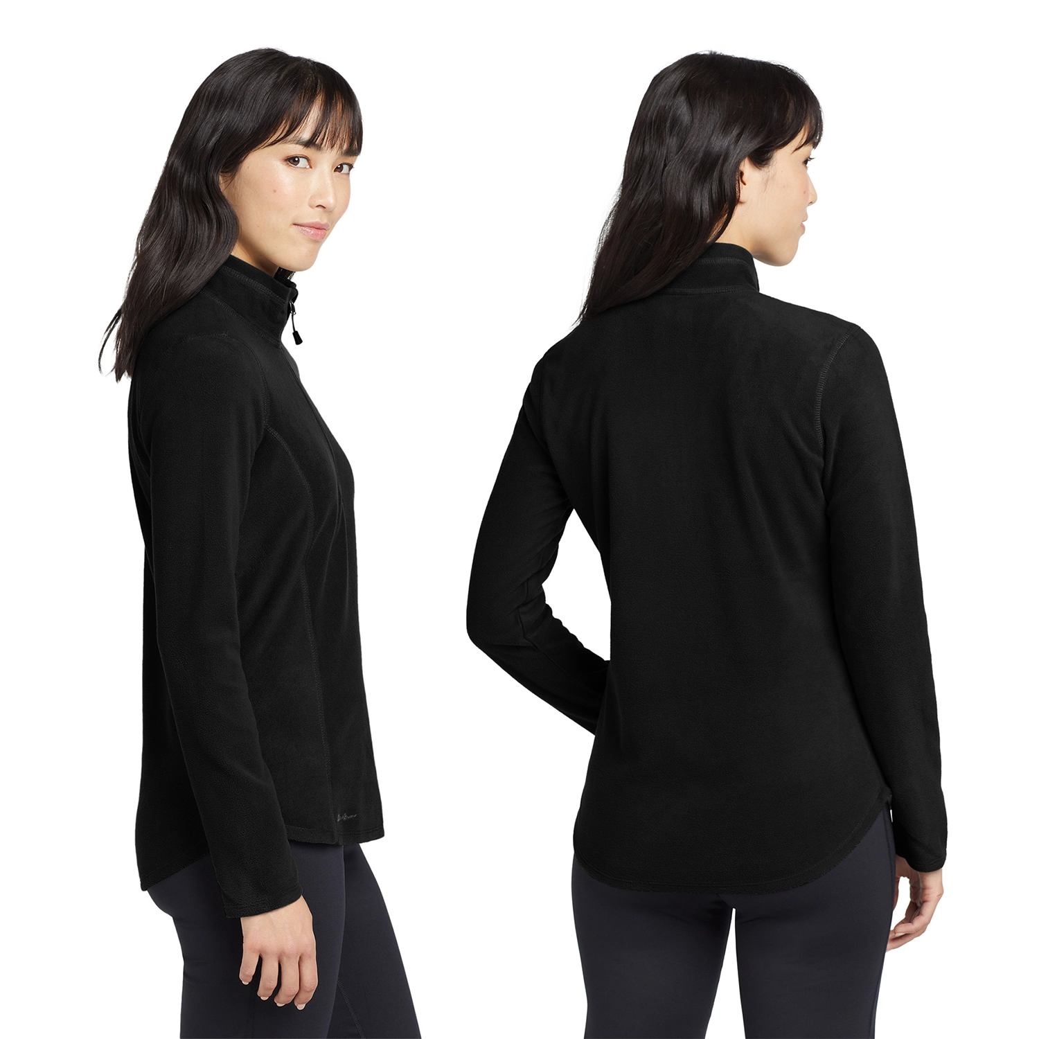 Eddie Bauer Women’s 1/2-Zip Microfleece Embroidered Jacket 2