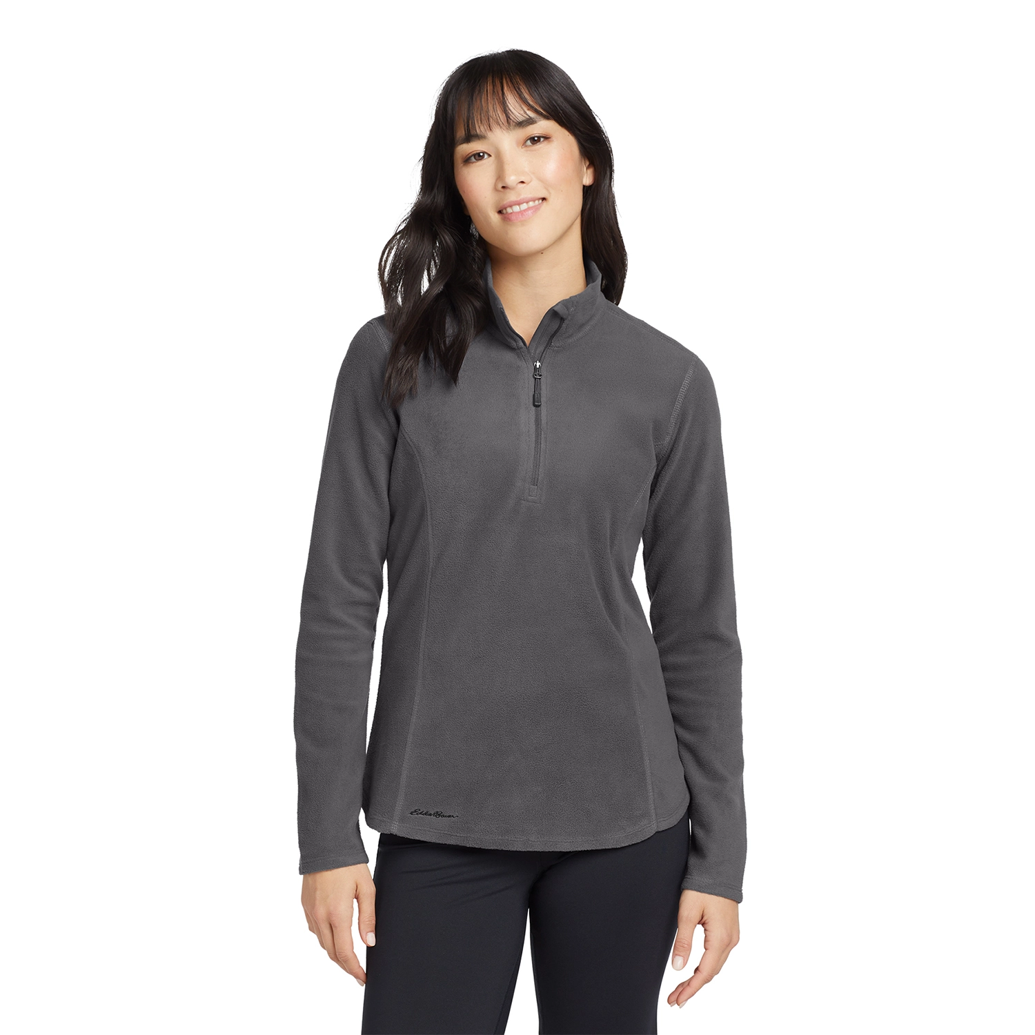 Eddie Bauer Women’s 1/2-Zip Microfleece Embroidered Jacket 3