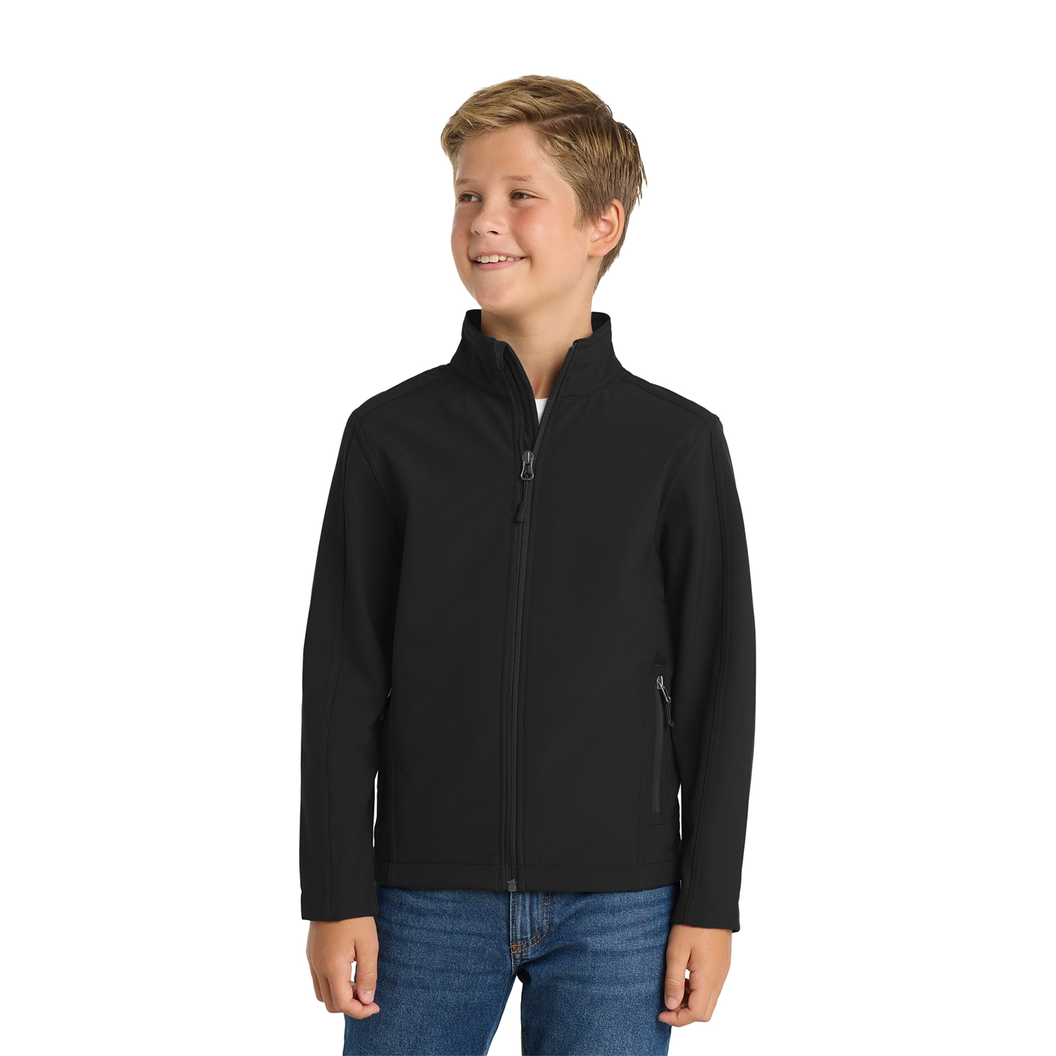Port Authority Embroidered Youth Core Soft Shell Jacket 3
