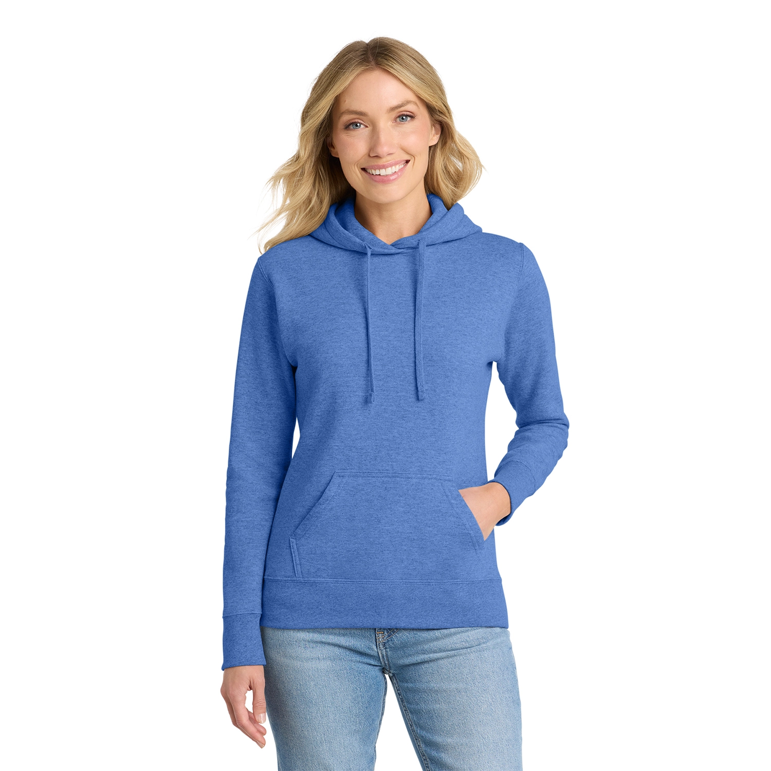 Port & Co Decorated Women’s Core Fleece Pullover Hooded Sweatshirt 6