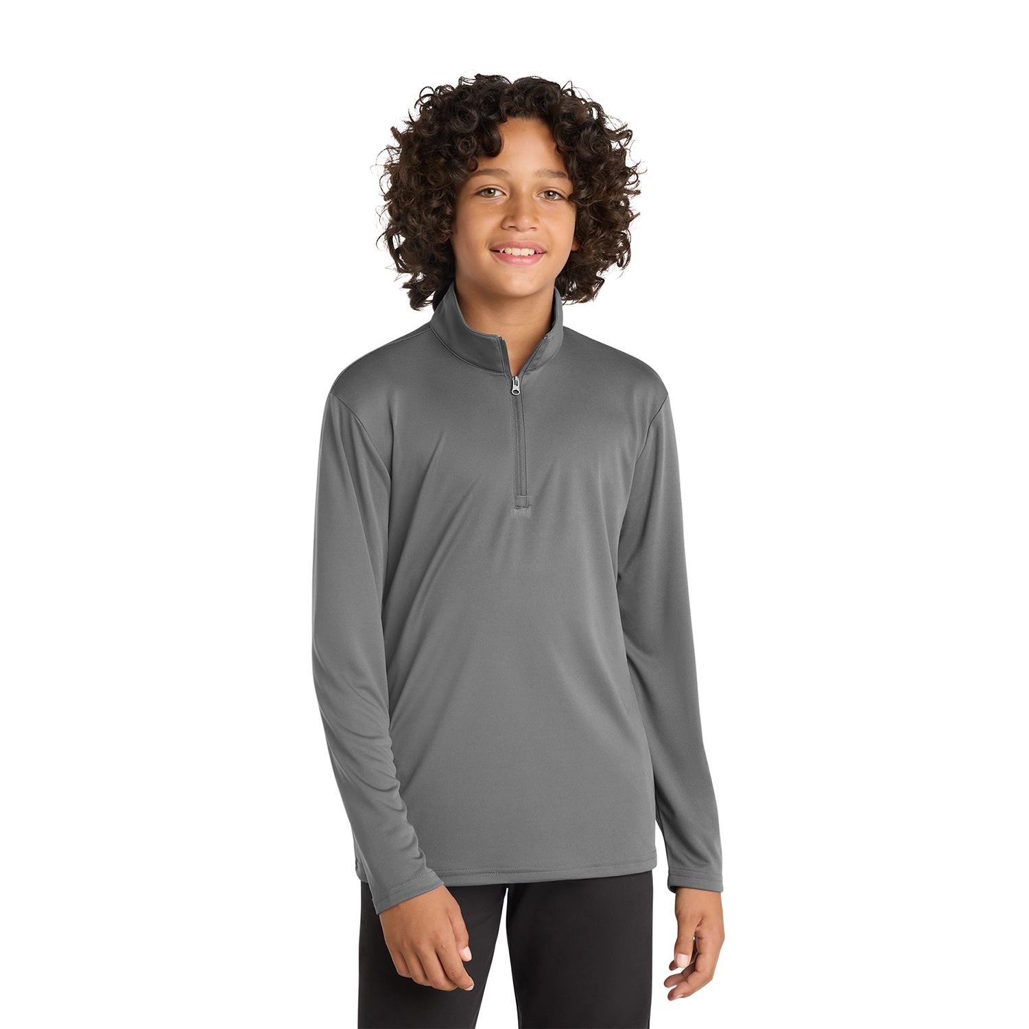 Sport-Tek Youth PosiCharge Competitor 1/4-Zip Embroidered Pullover 3