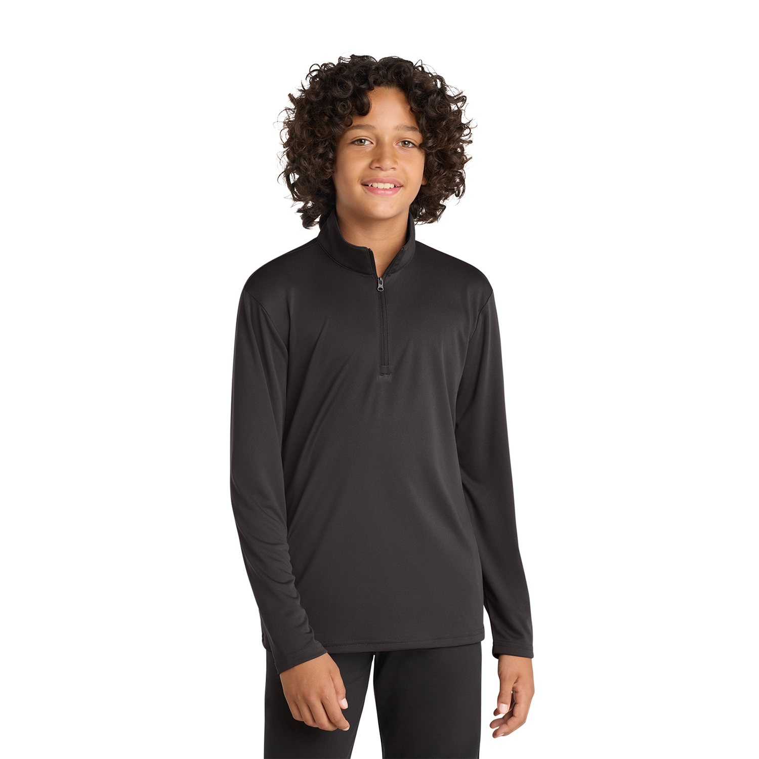 Sport-Tek Youth PosiCharge Competitor 1/4-Zip Embroidered Pullover 4