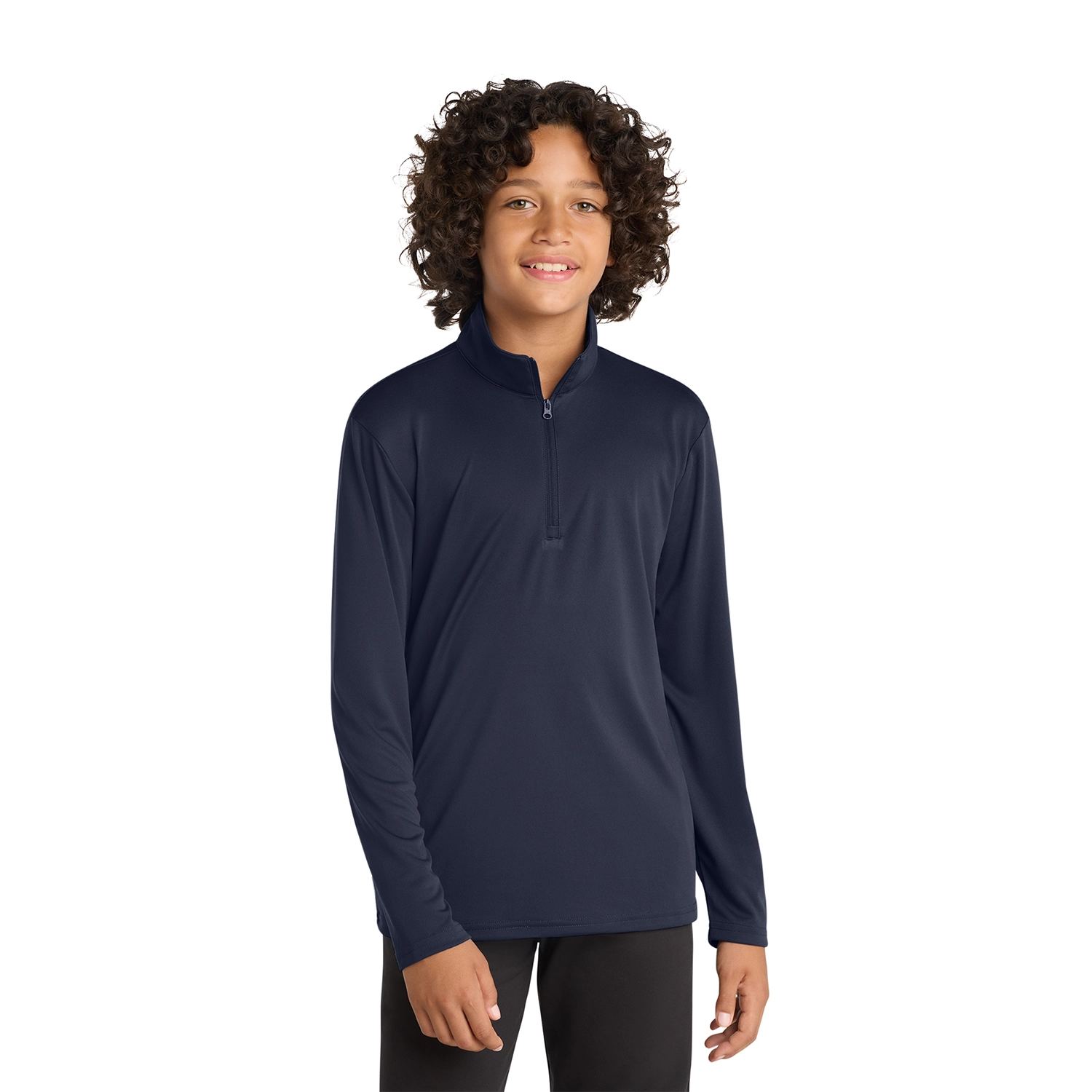 Sport-Tek Youth PosiCharge Competitor 1/4-Zip Embroidered Pullover 5