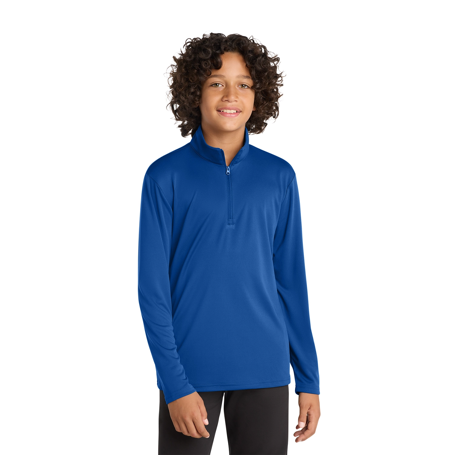 Sport-Tek Youth PosiCharge Competitor 1/4-Zip Embroidered Pullover 6
