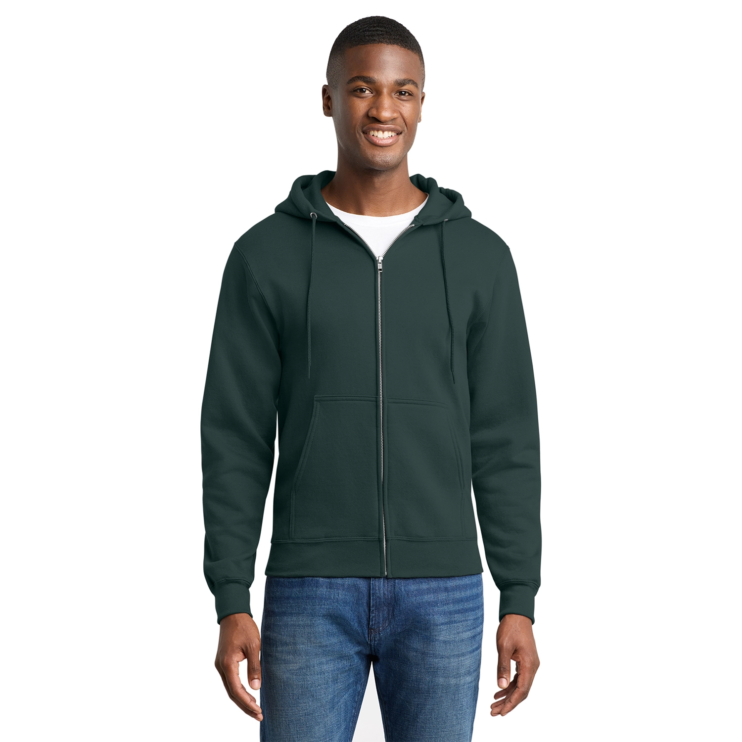Port & Co Core Fleece Full-Zip Hooded Sweatshirt 9