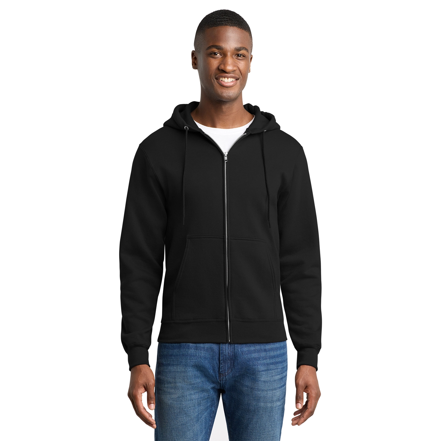 Port & Co Core Fleece Full-Zip Hooded Sweatshirt 15