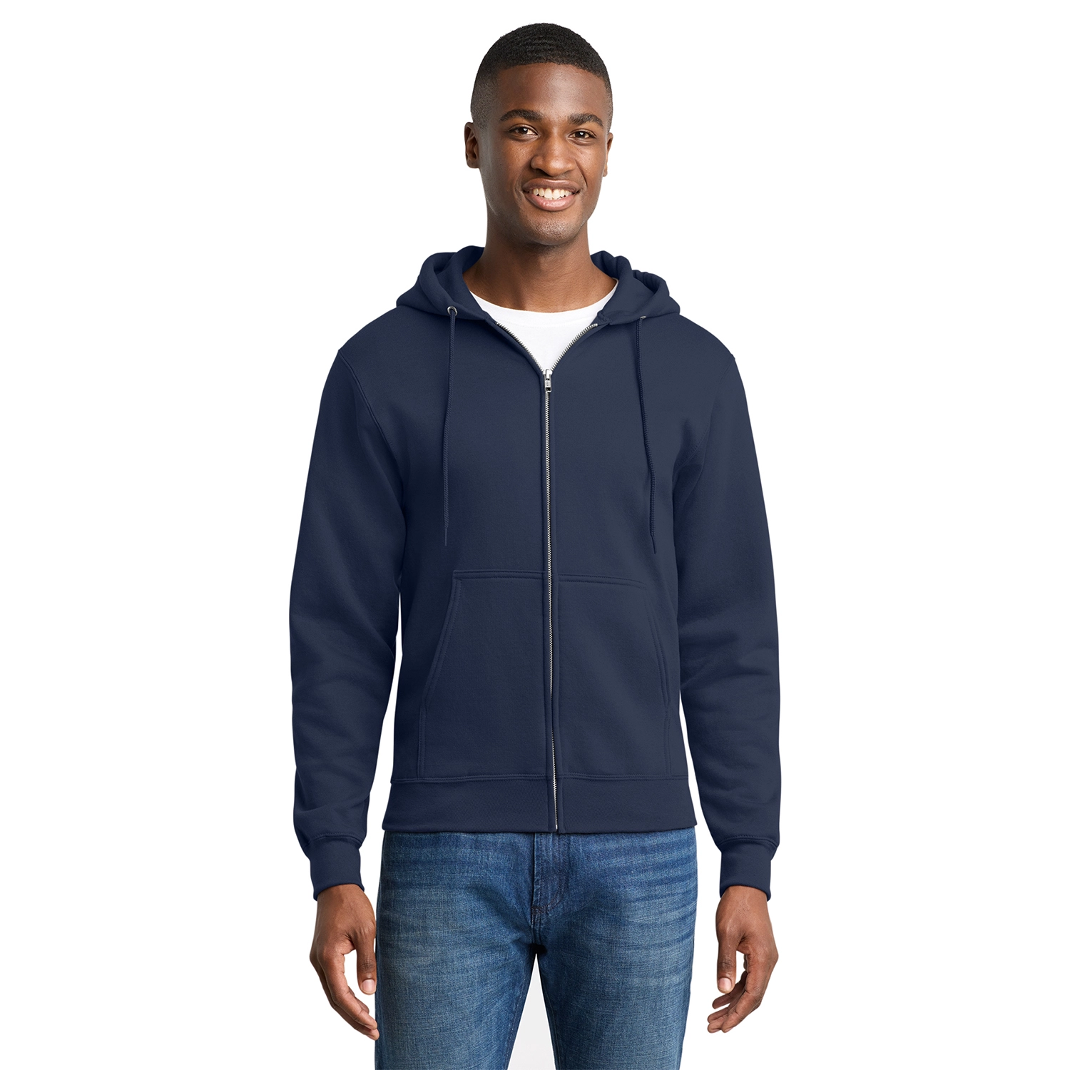 Port & Co Core Fleece Full-Zip Hooded Sweatshirt 19