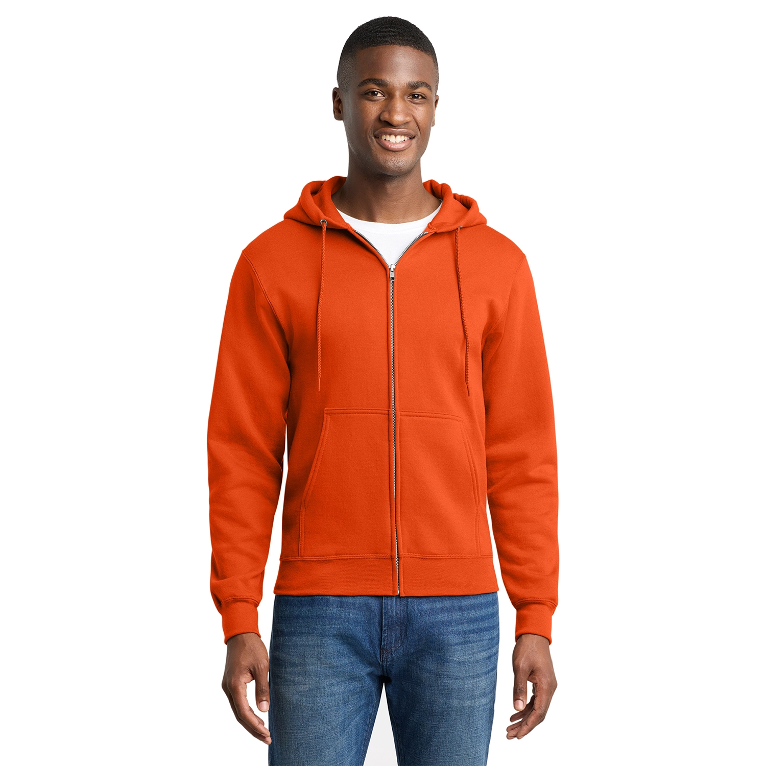 Port & Co Core Fleece Full-Zip Hooded Sweatshirt 26