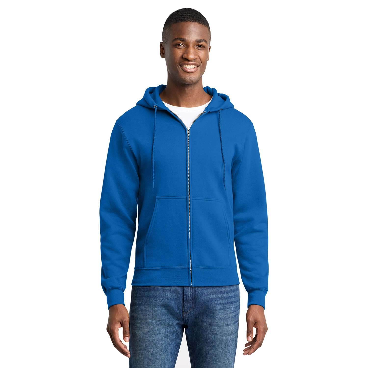 Port & Co Core Fleece Full-Zip Hooded Sweatshirt 29