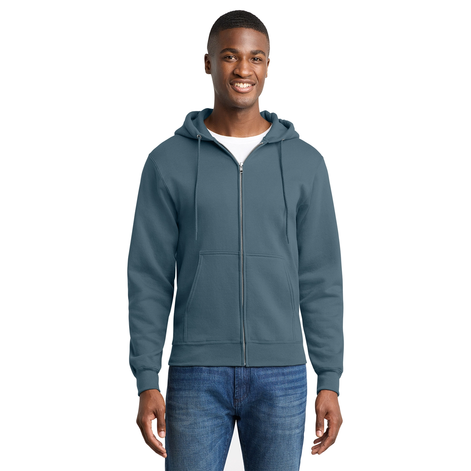 Port & Co Core Fleece Full-Zip Hooded Sweatshirt 31