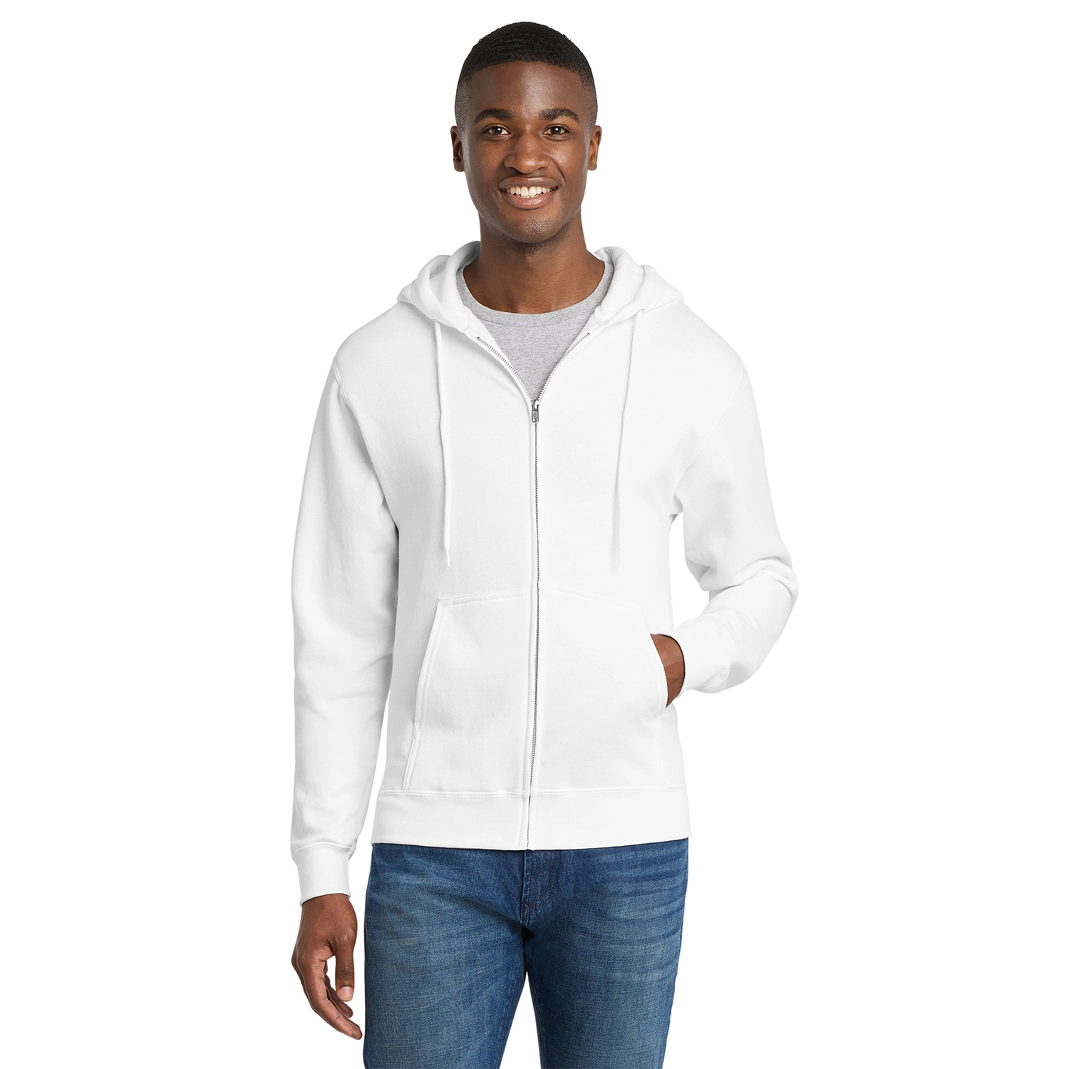 Port & Co Core Fleece Full-Zip Hooded Sweatshirt 33