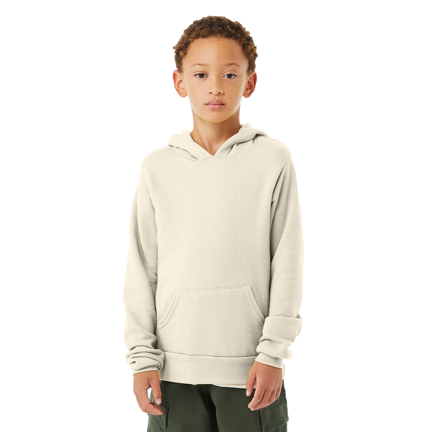 BELLA+CANVAS Decorated Youth Sponge Fleece Pullover Hoodie 5