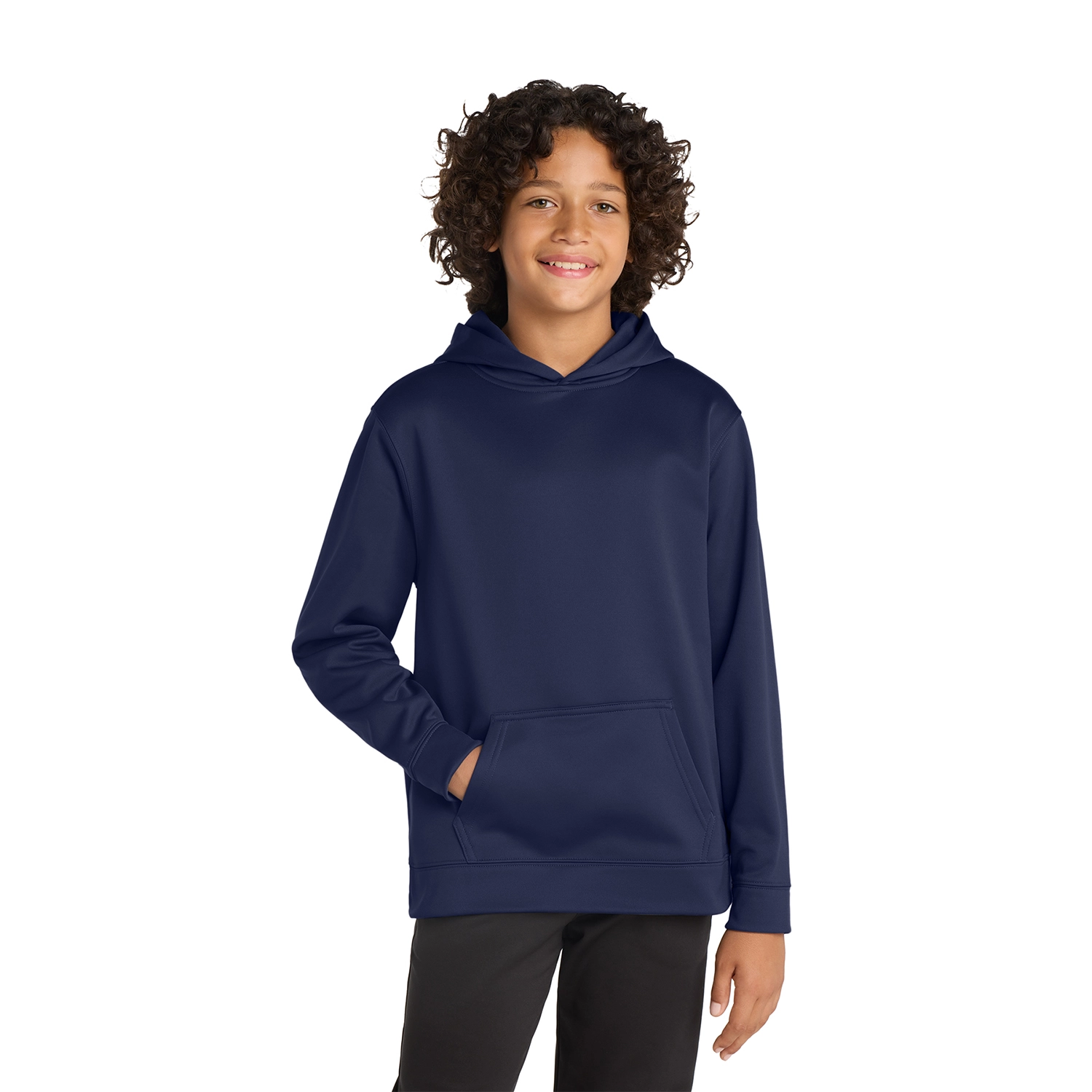Sport-Tek Decorated Youth Sport-Wick Fleece Hooded Pullover 6