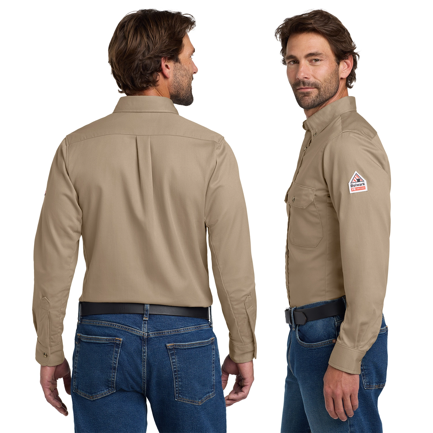 Bulwark EXCEL FR Embroidered ComforTouch Dress Uniform Shirt